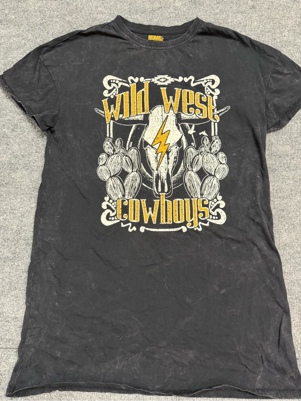 Rock & Roll Denim T-Shirt Dress